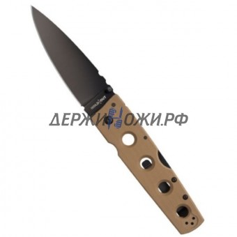 Нож Hold Out II Black CTS XHP Blade Coyote Tan G-10 Cold Steel складной CS 11HLVB